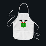Avental Infantil Papais noeis personalizados em Pocket Christmas Ap<br><div class="desc">Papais noeis Monogramas Personalizados no Pocket Christmas Apron.</div>