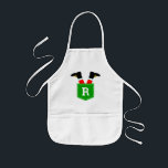 Avental Infantil Papais noeis personalizados em Pocket Christmas Ap<br><div class="desc">Papais noeis Monogramas Personalizados no Pocket Christmas Apron.</div>