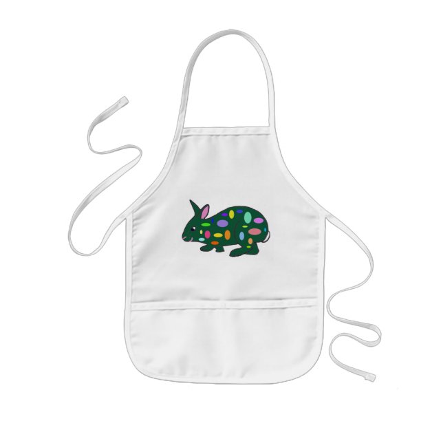 Avental Infantil Páscoa Bunny apron (Frente)