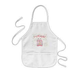 Avental Infantil Passagem "Pink Ballerina Cat" Crianças Apron