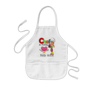 Avental Infantil Pequeno Chef em Treinamento Apron