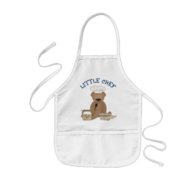 Avental Infantil Pequenos Aprons de Chef (Frente)