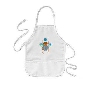 Avental Infantil placa SCARAB