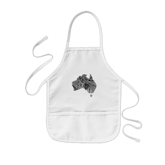 Avental Infantil pollywollydoodles (Frente)