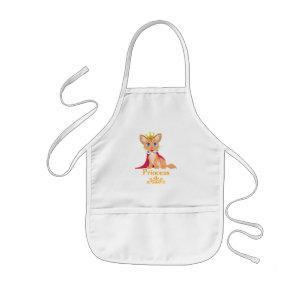 Avental Infantil Princesa Kitten