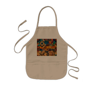 Avental Infantil Queijo alegre "Artista Herdada" Chef de Crianças A