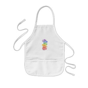 Avental Infantil RAINBOW CANDY Kids' Apron