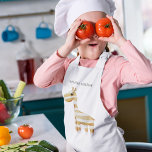 Avental Infantil Rapariga Laranja De Bela Moderna Com Nome<br><div class="desc">Rapariga Laranja De Bela Moderna Com Nome</div>