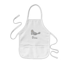 Avental Infantil Raparigas Cortadas Sob O Mar