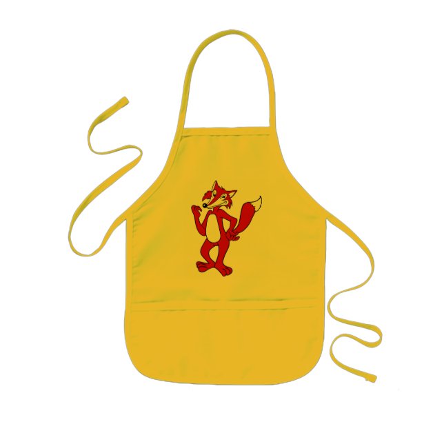 Avental Infantil Red Fox Apron (Frente)