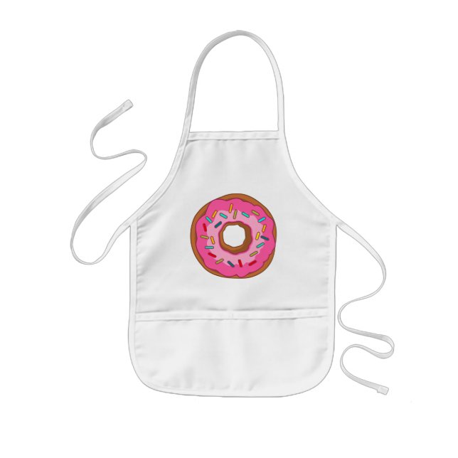Avental Infantil Rosquinhas, rosquinha (Frente)