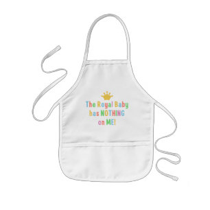 Avental Infantil Royal Baby Bib