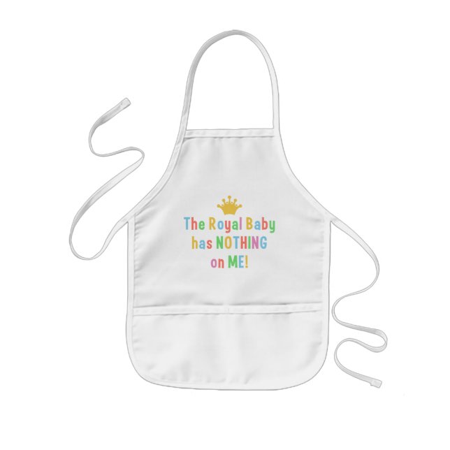 Avental Infantil Royal Baby Bib (Frente)