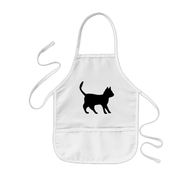 Avental Infantil Schwarzer Kater (Frente)