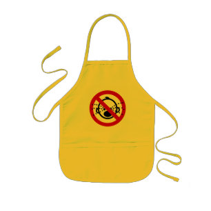 Avental Infantil SEM Cry Babies ⚠ Sinal de Aeroporto Tailandês ⚠