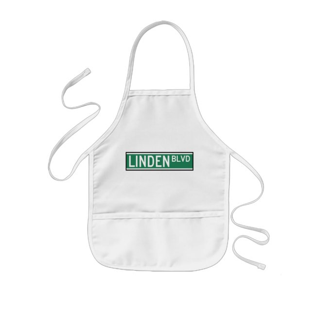 Avental Infantil Sinal Linden Boulevard (Frente)
