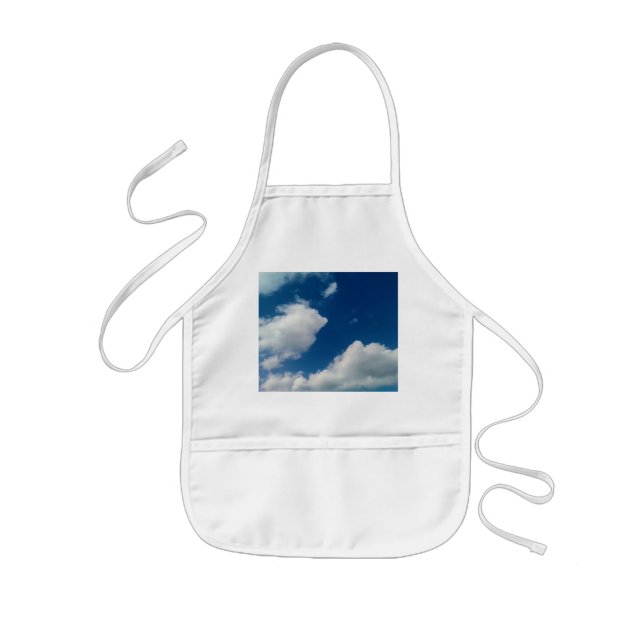 Avental Infantil Suavidade nas nuvens (Frente)