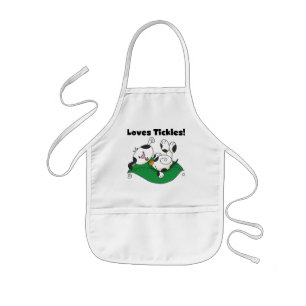 Avental Infantil T-shirt e presentes das cócegas dos amores