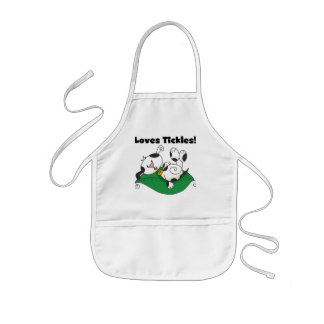 Avental Infantil T-shirt e presentes das cócegas dos amores
