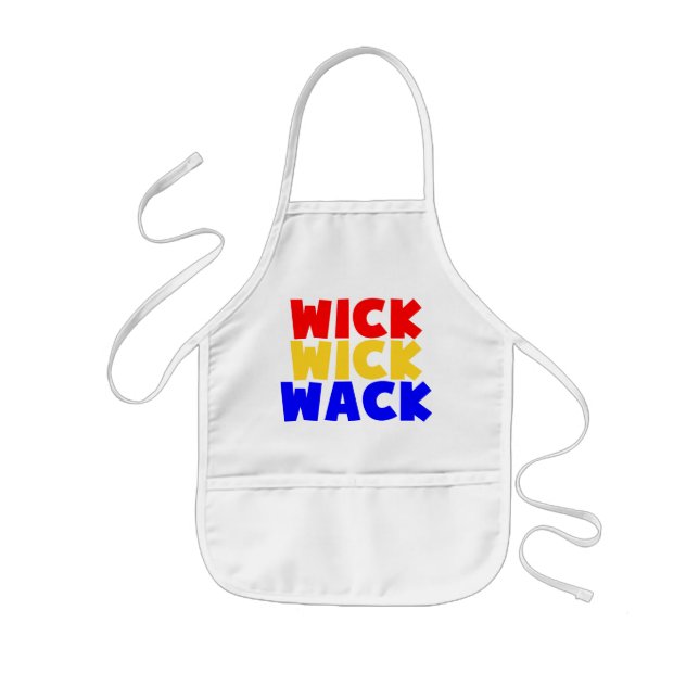 Avental Infantil Wick Wick Wack (Frente)