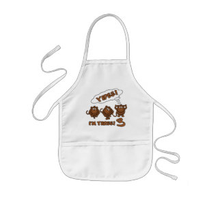 Avental Infantil YIPEE! I M 3 bib - escolha estilo e cor
