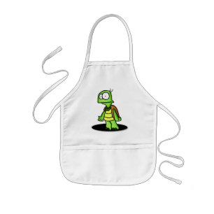 Avental Infantil Zippy, Tartaruga Apron