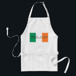 Avental Irish Flag Ireland<br><div class="desc">Irish Flag Ireland Apron Design © Trinkets and Things 2017 - AHP Design. Todos os Direitos Reservados.</div>