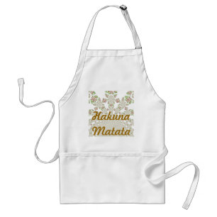 Avental Jambo Habari Hakuna Matata Apron