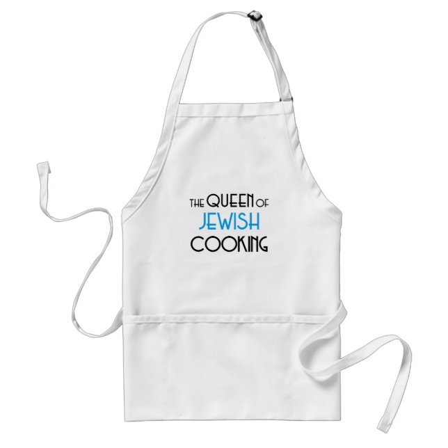 Avental jewish cooking queen (Frente)