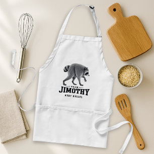 Avental Jimothy Viral Guaxinim Camisa Divertida Vida Selva