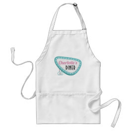 Avental Jovem Retro Cartaz de 1950 Apron - Sock Ho