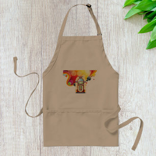 Avental Juke Box Music Apron