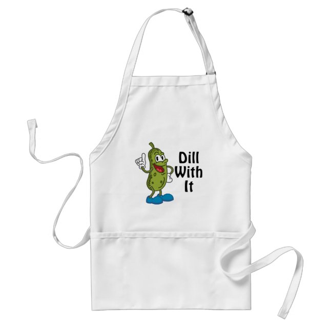 Avental Junte-Se Com Ele - Pickle Pun Apron (Frente)