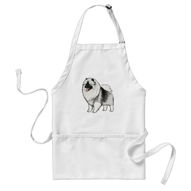 Avental Keeshond (Frente)