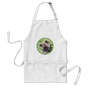 Avental Keeshond Puppy na Pintura Original