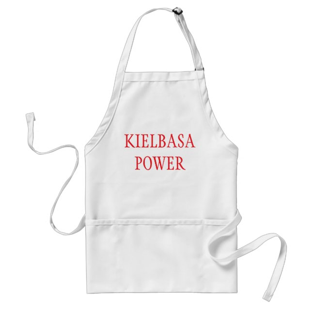 Avental "Kielbasa Power" - cozinha clássica Apron (Frente)