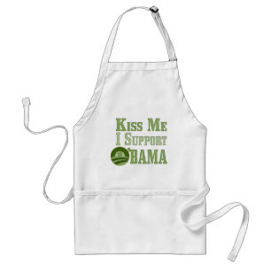 Avental Kiss Me Irish Obama