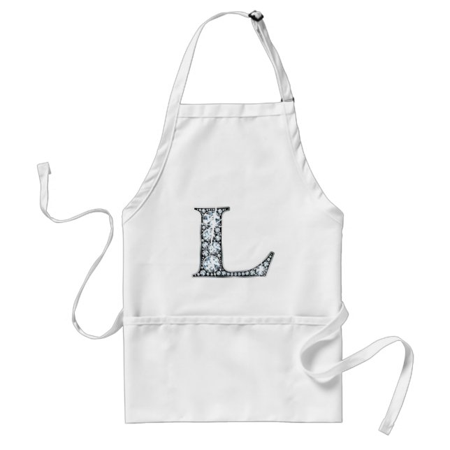 Avental "L" Diamond Bling Apron (Frente)