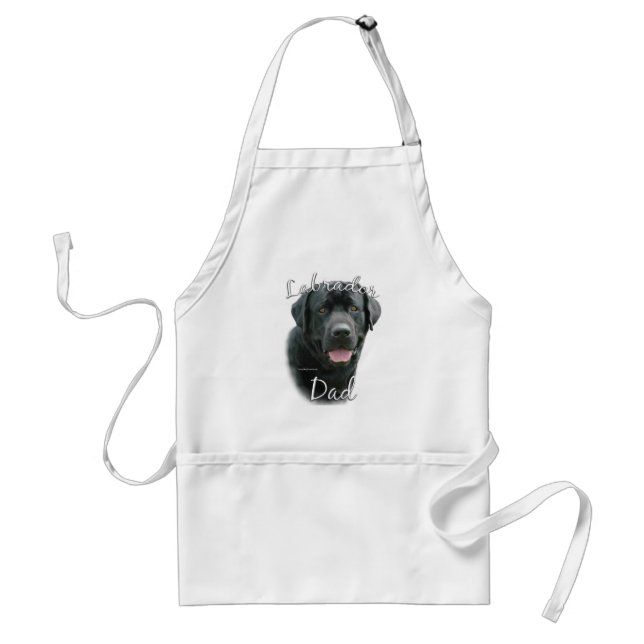 Avental Labrador Retriever (preto) Pai 2 (Frente)