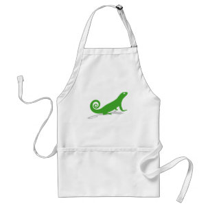 Avental Lagarto verde