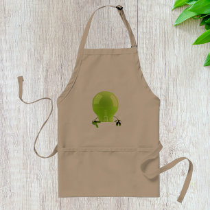 Avental Lâmpada Verde Apron