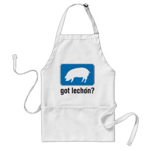 Avental Lechon obtido - azul