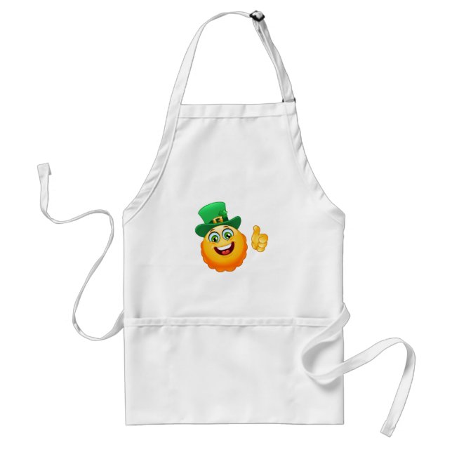 Avental leprechaun emoji (Frente)