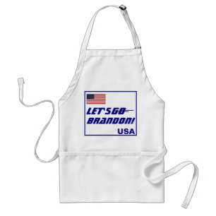 Avental Let's go Brandon! Adult Apron