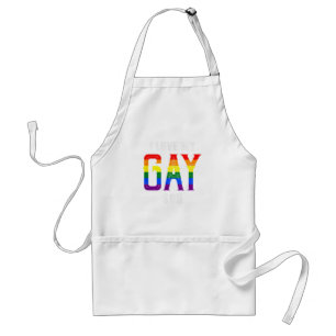 Avental LGBT Love Gay Son - Orgulho gay Outfit Orgulho gay