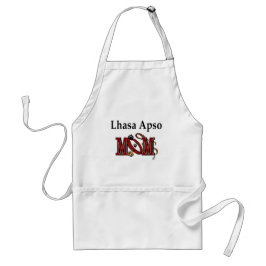 Avental Lhasa Apso Mamãe Gifts