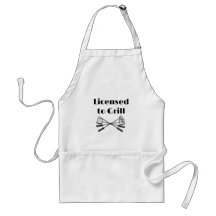 Licenciado para Grill Apron