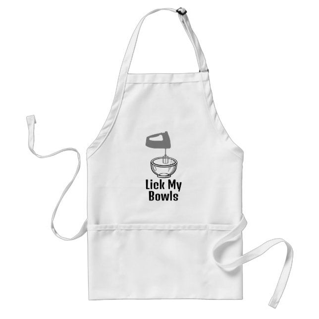 Avental Lick My Bowls Apron (Frente)