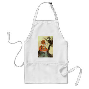Avental Little Miss Muffet & Aranha, Antiga Mother Goose