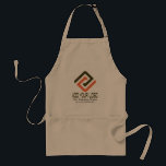 Avental Logotipo da empresa do Programa empresarial person<br><div class="desc">Personalize facilmente este avental com bolsos com o logotipo e o texto do promocional da sua própria empresa. Pode ser para os funcionários, aguardar funcionarios, oficinas, ou um presente de promocional. Este produto é ideal para uma empresa de restauração, chef, restaurante, padaria, mercearia, compro de pintura, artista ou jardineiro. Disponível...</div>